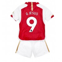 Arsenal Gabriel Jesus #9 Hjemme Trøje Børn 2023-24 Kortærmet (+ Korte bukser)